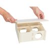 TRIXIE 4-chambered Rodent House 30x12x30 cm Wood