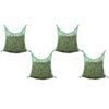 vidaXL Hay Nets 4 pcs Square 0.9x1 m PP
