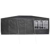 vidaXL Party Tent Anthracite and White 600 x 400 x 266 cm