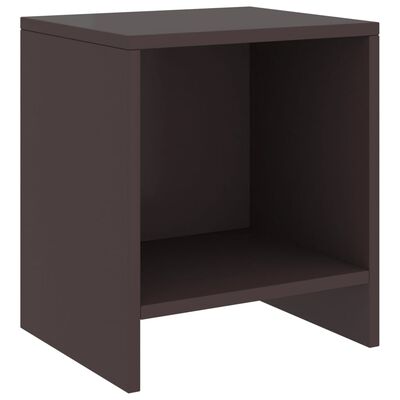 vidaXL Bedside Cabinets 2 pcs Dark Brown 35x30x40 cm Solid Pinewood
