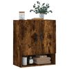 vidaXL Wall Cabinet Smoked Oak 60x31x70 cm Engineered Wood