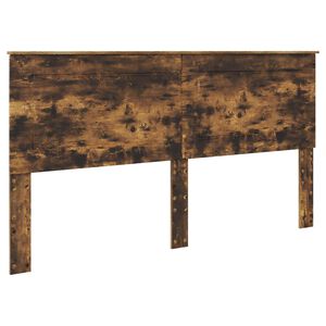 vidaXL Headboard Smoked Oak Engineered Wood