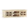 vidaXL TV Cabinet 130x30x36 cm Solid Mango Wood