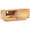 vidaXL TV Cabinet 90x30x35 cm Solid Mango Wood