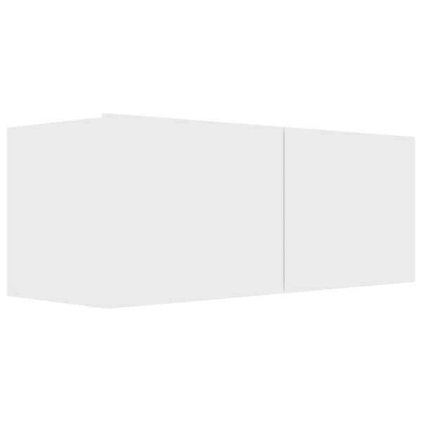 vidaXL 7 Piece TV Cabinet Set White Engineered Wood