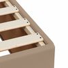 vidaXL Box Spring Bed with Mattress Cappuccino 80x200 cm Faux Leather