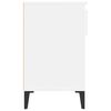 vidaXL Shoe Cabinet White 102x36x60 cm Engineered Wood