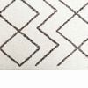vidaXL Kitchen Rug White 300 x 60 cm Velvet