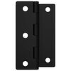 vidaXL Hinge 537 pcs Black 38 x 17 x 60 mm Iron