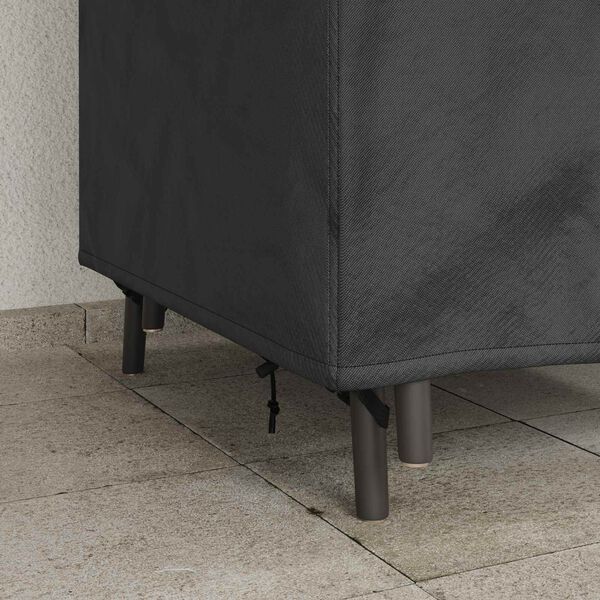 vidaXL Garden Chair Cover Black 75 x 78 x 65 / 100 cm 600D Oxford Fbric