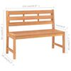 vidaXL Garden Bench 114 cm Solid Teak Wood