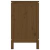 vidaXL Laundry Box Honey Brown 88.5x44x76 cm Solid Wood Pine
