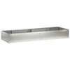 vidaXL Retaining Wall 8 pcs 300 x 100 x 40 cm Stainless Steel Silver