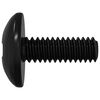 vidaXL Sleeve Screws 2 pcs Black M4 x 10 mm Steel