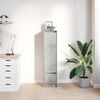 vidaXL Highboard Concrete Grey 29.5x34x119.5 cm Engineered Wood