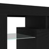 vidaXL TV Cabinet 2 pcs Black Oak 290 x 37 x 40 cm Engineered Wood