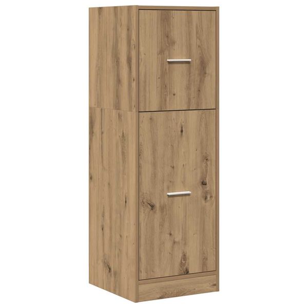 vidaXL Apothecary Cabinet Artisian Oak 40x41x118 cm Engineered Wood