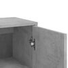 vidaXL Sideboards 2 pcs Concrete Grey 60x31x84 cm Engineered Wood