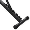 vidaXL Weight Bench Manual Black 132 x 54 x 100 cm Steel