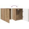 vidaXL TV Cabinet Set Wall-mounted 4 pcs Artisan Oak Engineered Wood
