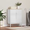 vidaXL Sideboard White 70 x 30 x 70.5 cm Solid Pine Wood