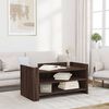 vidaXL Coffee Table Brown Oak 100x50x50 cm Engineered Wood