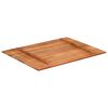 vidaXL Table Top Solid Wood Acacia 15-16 mm 70x90 cm