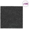 vidaXL Rubber Pad Black Rubber