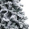 vidaXL Artificial Pre-lit Christmas Tree with Stand Green 400 cm PVC