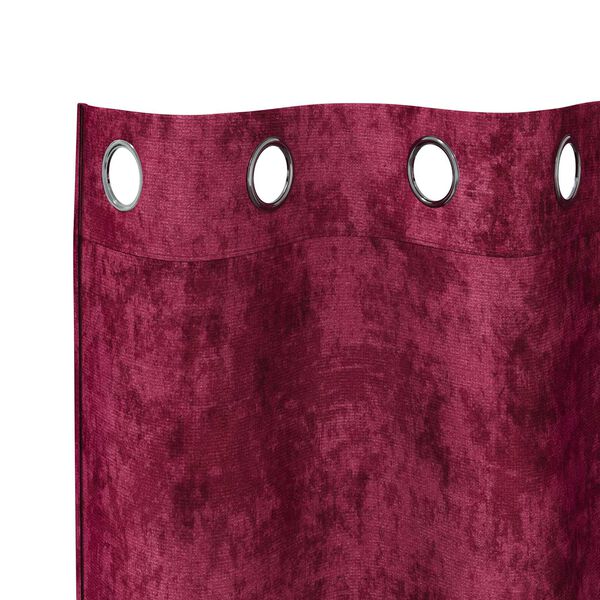 vidaXL Velvet Curtains 2 pcs Wine red 245 x 140 cm Velvet