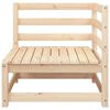 vidaXL Garden Sofa 2-Seater Solid Wood Pine