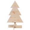vidaXL Wooden Christmas Tree for Decoration 60 cm Solid Wood Pine