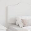 vidaXL Headboard with Headboard White 75 cm Engineered wood