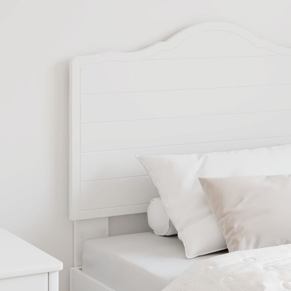 vidaXL Headboard with Headboard White 75 cm Engineered wood