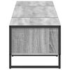 vidaXL TV Cabinet Grey Sonoma 170.5 x 36 x 30.5 cm Engineered Wood