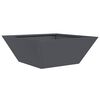 vidaXL Garden Planter 5 pcs Anthracite 40 x 40 x 15 cm