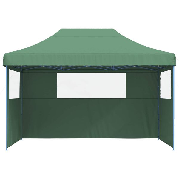 vidaXL Party Tent Folding Green 279 x 410 x 315 cm Oxford Fabric