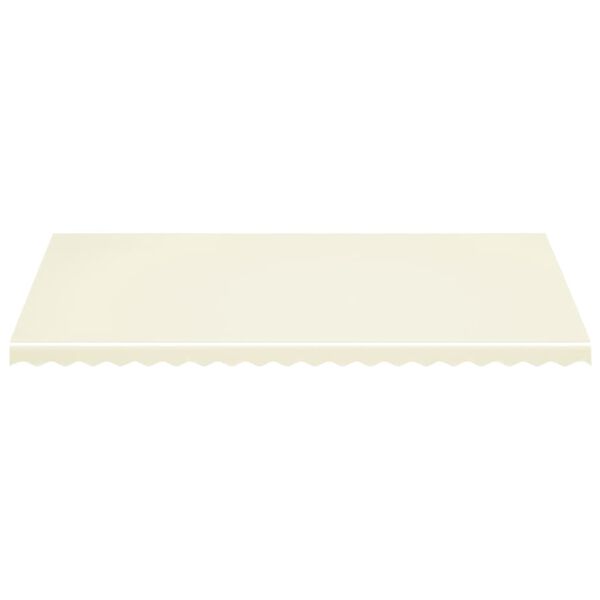 vidaXL Replacement Fabric for Awning Cream 5x3.5 m