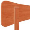 vidaXL Headboard Wax Brown 200 cm Solid Wood Pine