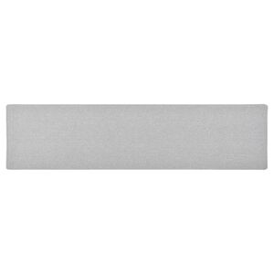 vidaXL Carpet Runner | Light grey | Needle-punched fabric (100% polypropylene)