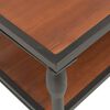 vidaXL Coffee Table with Shelf 120x60x40 cm Solid Fir Wood