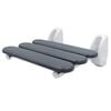 RIDDER Fold-Down Shower Seat "Pro" Grey