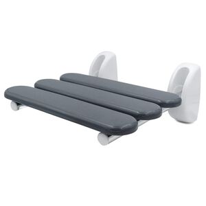 RIDDER Fold-Down Shower Seat "Pro" Grey