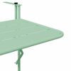vidaXL Hanging Balcony Table Mint green 60 x 39 x 65 cm Steel