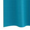 vidaXL Blackout Curtains with Rings 2 pcs Turquoise 175 x 140 cm