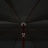 vidaXL Garden Parasol with Steel Pole 300 cm Anthracite