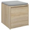 vidaXL Box Drawer Sonoma Oak 40.5x40x40 cm Engineered Wood