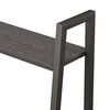 vidaXL 5-Tier Standing Shelf Black 56x35x174 cm