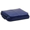 vidaXL Tarpaulin Blue &Oslash; 2.4 m 650 g/m&sup2;