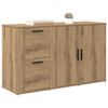 vidaXL Sideboard Artisan oak 100 x 33 x 59.5 cm Engineered wood